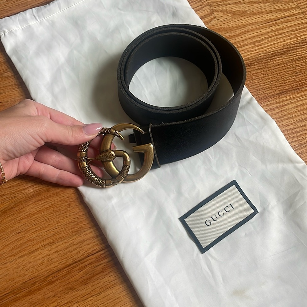 Gucci belt unisex